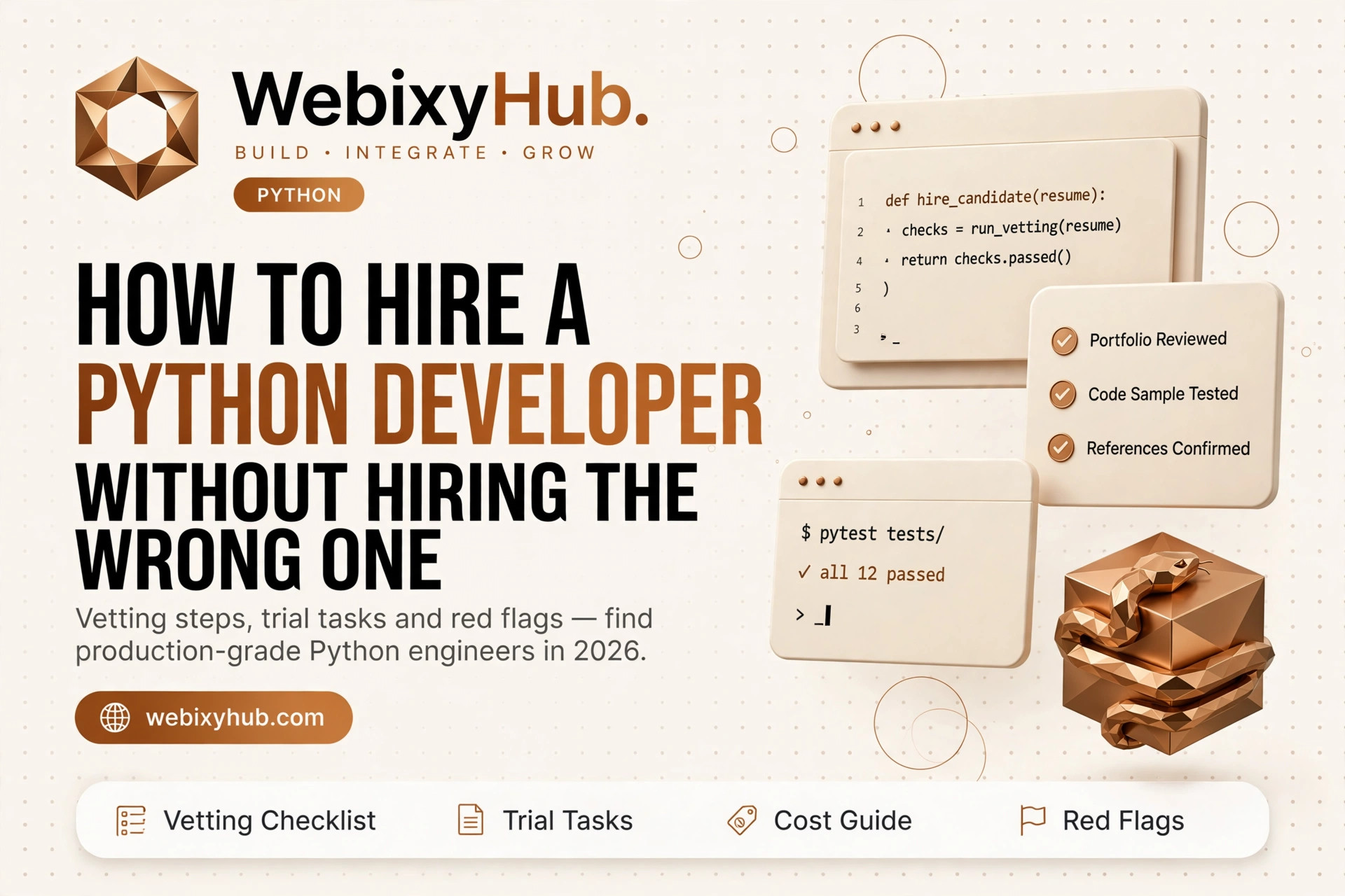 How to Hire a Python Developer in 2026 Without Hiring the Wrong One